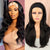 Women's Soft & Lush Long Wave Headband Wig for Daily Use