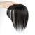 Realistic-Looking Clip-In Hair Topper with Bangs for Women