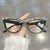 Cat Eye Oversized Women's Reading Glasses with Sparkling Rhinestones