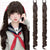 2-Piece Cute and Bouncy Spiral Curl Ponytail Wig Extensions