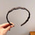 Modern and Stylish Solid Color Wave Pattern Headband