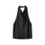 Sleeveless Solid Color Backless Halter Top for Women