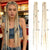Trendy Bohemian-Inspired Clip-in Hair Braids Extension