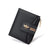 Women's Leather Wallet with Magnetic Snap and Gold Bee Accent