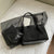 High-end City Chic Ample Storage Suede Shoulder Tote Bag