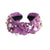 Faux Pearls and Sparkling Rhinestone Decor Wide Knotted Headband