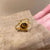 Vintage Tiger's Eye Inspired Adjustable Rings for Women