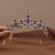 Multicolor Rhinestone Tiara Crown Headband Perfect for Special Events