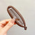 Compact Matte Finish Banana-shaped Hair Clips for Everyday Use