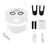 Professional Silicone LED Facial Therapy Mask for Skin Rejuvenation