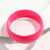 Neon Fluorescent Round Acrylic Chunky Stackable Bangle Bracelets