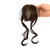 Women's Clip-In Curly Air Bangs for Instant Volume