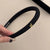 Retro-style Padded Headbands with Small Gold-tone Bow Accent