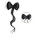 Natural Wave Bowknot Shaped Hair Bun Clip In Ponytail Hair Extension