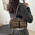 Trendy Women's Glossy Shoulder Bag with Front Pockets