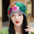 Handmade Crochet Flower Breathable Cap for Chic Summer Look