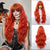 Perfectly Curled Long Hair Wigs with Flattering Bangs