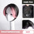 Easy-Style Clip-in Hair Topper with Stylish 3D French Bangs