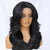 Voluminous Wavy Lace Front Hair Wigs with Face-Framing Curl Details