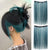 Vibrant Colors Straight Clip-In Hair Extensions for Women