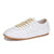 Retro Aesthetic Women's Lace-up Flat Sneaker Shoes