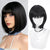 Chic and Classic Short Straight Bob Hair Wigs for Women