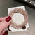 Comfortable Handmade Elastic Beaded Fashion Hair Ties