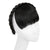 Natural and Realistic Braided Headband with Straight Bangs