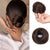 Easy to Wear Heat-Resistant Ring Hair Bun Hairstyle