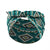 Bohemian Printed Wide Elastic Headband with Front Knot