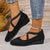Perfect Everyday Slip-On Ballet Flats with Criss-Cross Elastic Straps