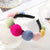 Cute Colorful Pompom Hairball Decoration Fashion Headband