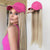 Women's Sporty Cap with Long Straight Hair Extensions
