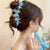 Whimsical Butterfly Hair Claws with Sparkling Rhinestones & Beads
