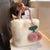 Faux Fur Shoulder Crossbody Bag with Cute Cherry-shaped Charm