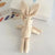 Snugly Stuffed Bunny Plush Keychain for Bags and Keys