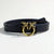 Retro Bird-Design Ring Buckle Women's PU Leather Belt