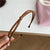 Classic Korean Vintage Style Knotted Thin PU Leather Headband