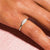 Women's Dainty Minimalist Cubic Zirconia Stackable Rings
