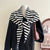 Striped Wrap-around Triangular Shawl Scarf for Women’s Fashion