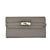 Solid Color Multi Card Slot Long Purse Wallet with Lock Buckle