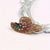 Glittering Rhinestone Sun Hat Brooch Pin for Women
