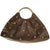 Casual Boho Studded Woven Handbag with Circular Handles