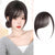 Women's Light and Breathable Slanted Clip-In Bangs