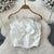 3D Big Flower Elastic Spaghetti Strap Women's Tank Tops