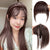 Braided Headband with Clip-In Hair Topper and Bangs