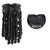 Frosted Curly Texture Clip-In Bow Ponytail Hair Extension