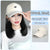 Women's Sporty-chic Baseball Cap with Curly Wave Hair Extensions