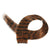 Colorful and Vibrant Leopard Print Clip-in Hair Extensions