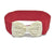Women's Elastic Wide Belt with Pearl Bow Embellishment